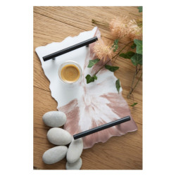 Pebeo gede coasters with handles