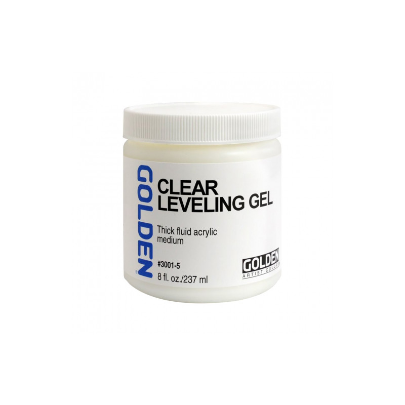 Golden clear leveling gel medium self-leveling 237ml