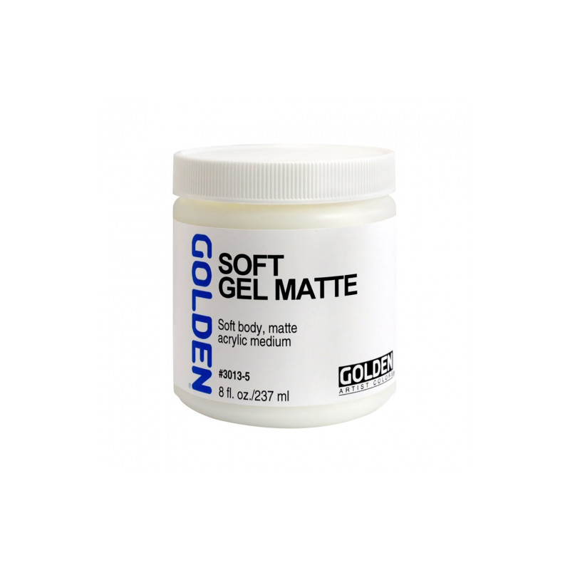 Golden soft gel matte matowe medium żelowe 237ml - sklep plastyczny -