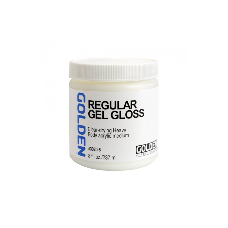 Golden regular gel gloss medium acrylic 237ml