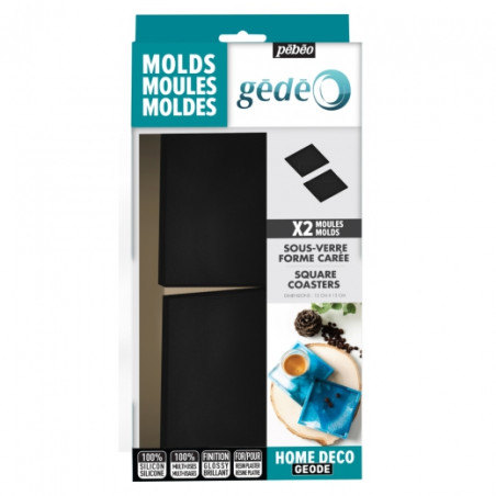 Pebeo gedeo square coasters