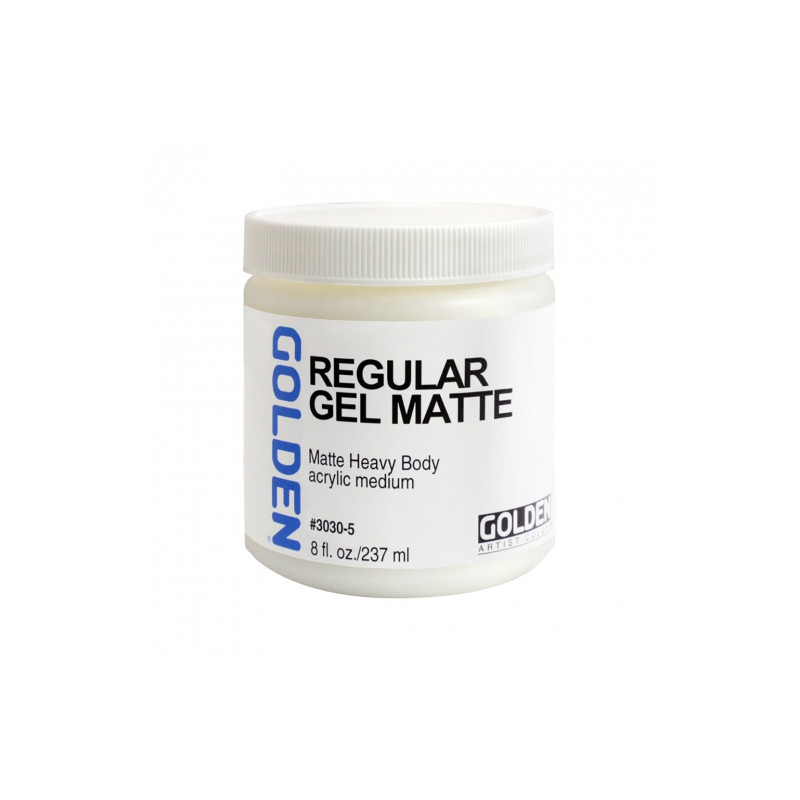 Golden regular gel matte matowe medium akrylowe 237ml - sklep plastycz