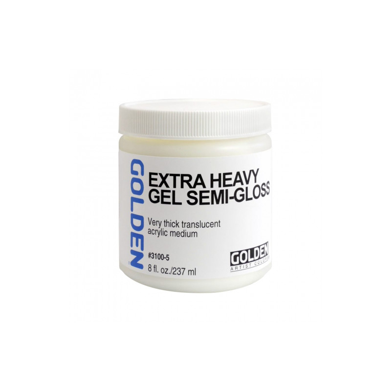 Golden extra heavy gel semi-gloss satynowy akrylowy żel strukturalny 2