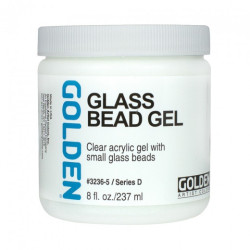 Golden glass bead gel żel fakturujący 237ml - sklep plastyczny - szał