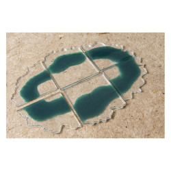 Pebeo gede coasters puzzle 6pcs