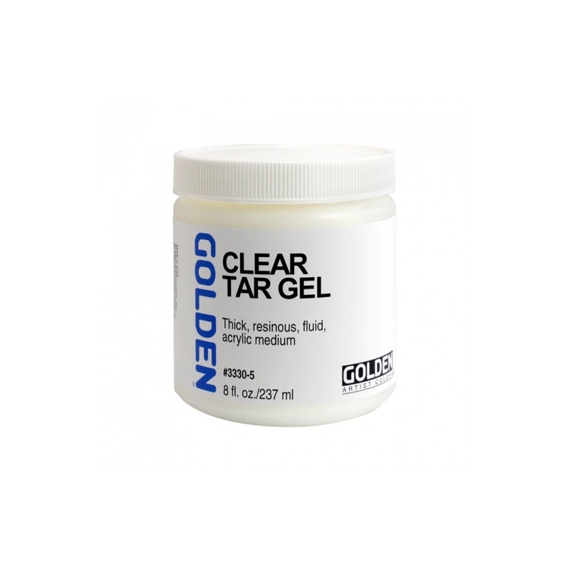 Golden clear tar gel medium malarskie 237ml - sklep plastyczny - szał