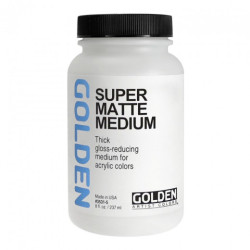 Golden super matte medium matowe medium akrylowe 237ml - sklep plastyc