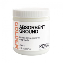 Golden absorbent ground biały grunt malarski 237ml - sklep plastyczny