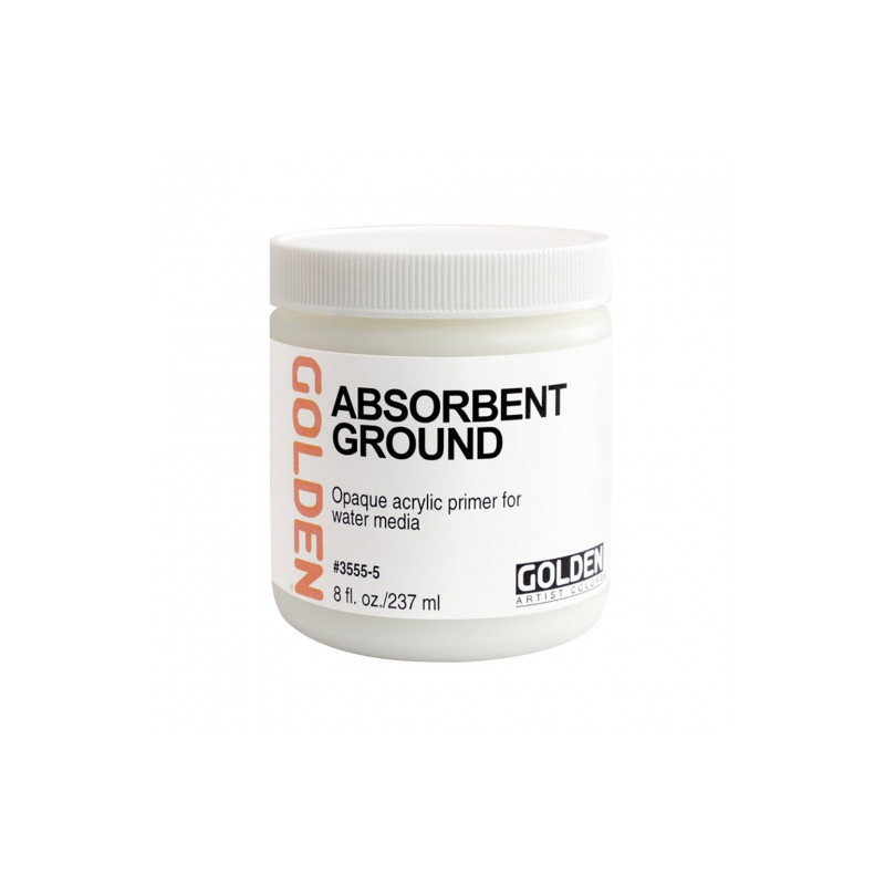 Golden absorbent ground biały grunt malarski 237ml - sklep plastyczny