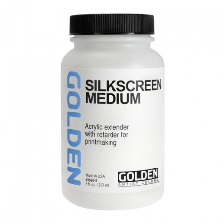 Golden silkscreen medium 237ml