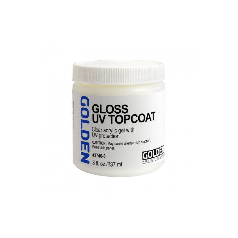 Golden gloss uv topcoat 237ml