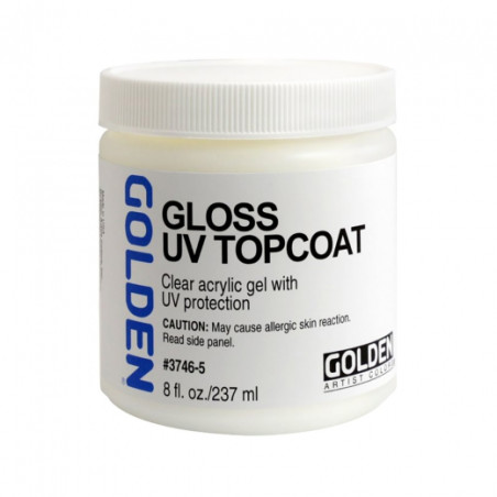 Golden gloss uv topcoat 237ml