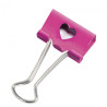 Rapesco clip heart dark pink