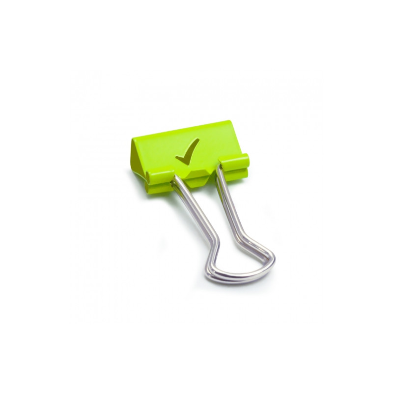 Rapesco clip 19mm tick lime- art store craze for artists