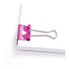 Rapesco clip heart dark pink