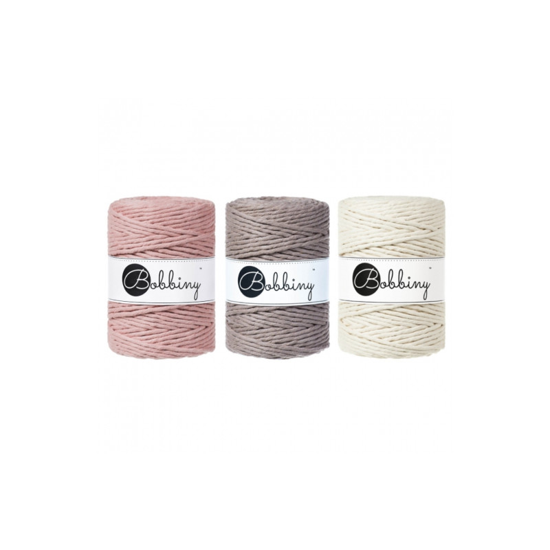 Bobbiny macrame cord XXL 5mm 100m