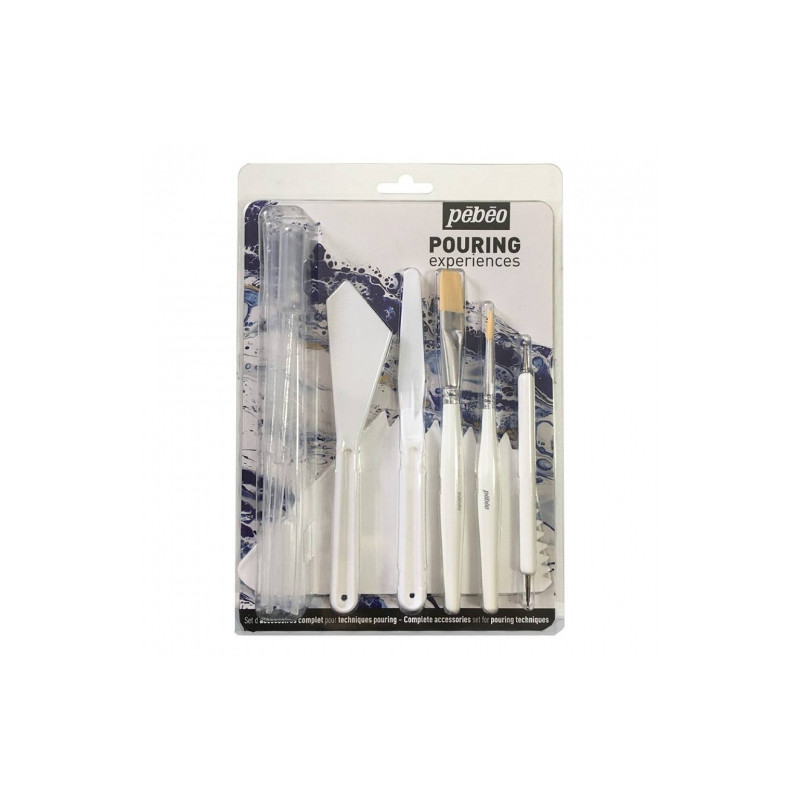 Pebeo pouring set of 11 tools