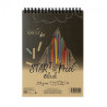 Blok SM-LT art start pad black 120g 20ark A5 spirala - sklep plastyczn