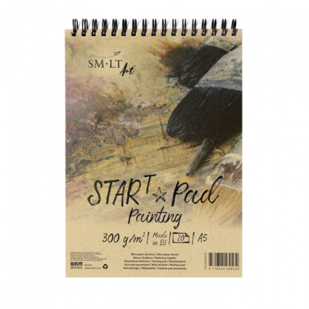 Blok SM-LT art start pad painting 300g 20art A5 spirala - sklep plasty