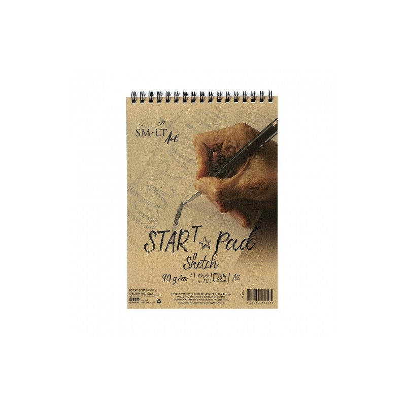 Blok SM-LT art start pad sketch 90g 20ark A5 spiral