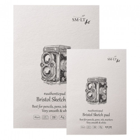 SM-LT art authentic bristol blok 185g - sklep plastyczny - szał dla pl
