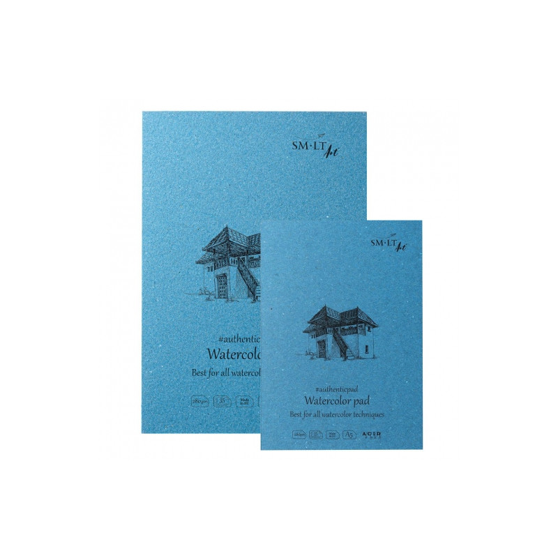 Blok SM-LT watercolor pad akwarelowy 280g - sklep plastyczny - szał dl