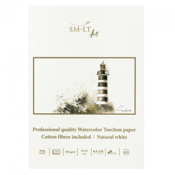 Blok SM-LT art watercolor torchon 250g 10ark 20x28cm