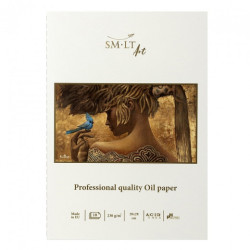 Block SM-LT art oil 230g 10ark 20x28cm sewn