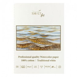 Blok SM-LT art watercolor pad akwarelowy 300g 10ark 20x28cm szyty - sk