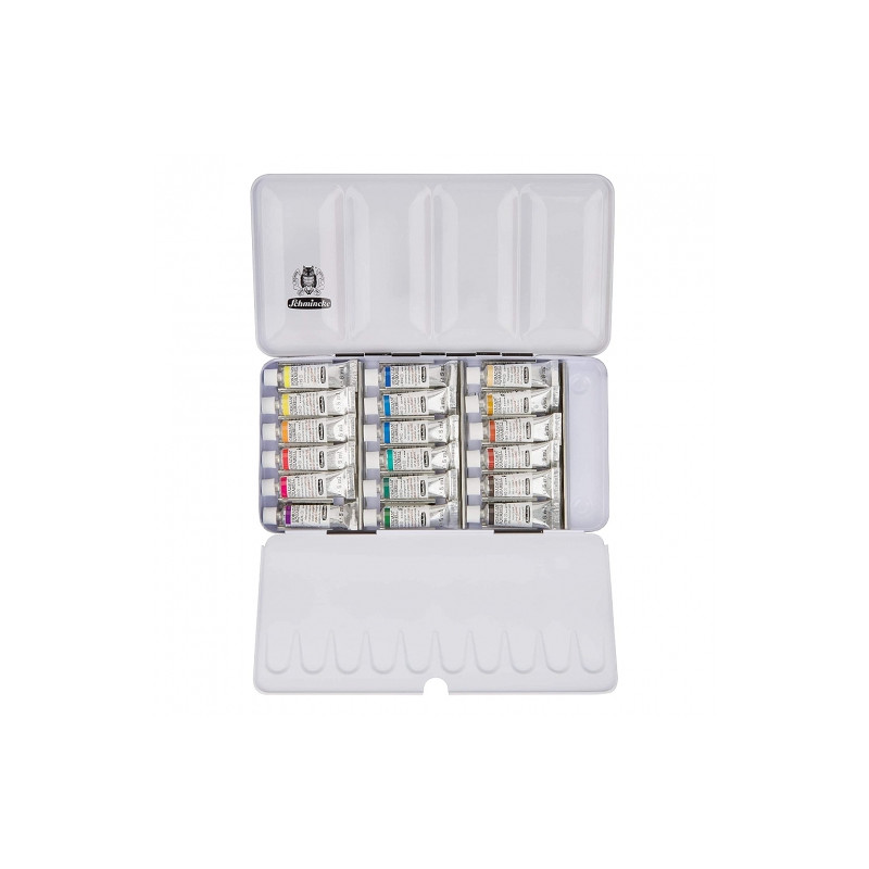 Schmincke horadam aquarell zestaw 18x5ml metalowe opakowanie- sklep pl