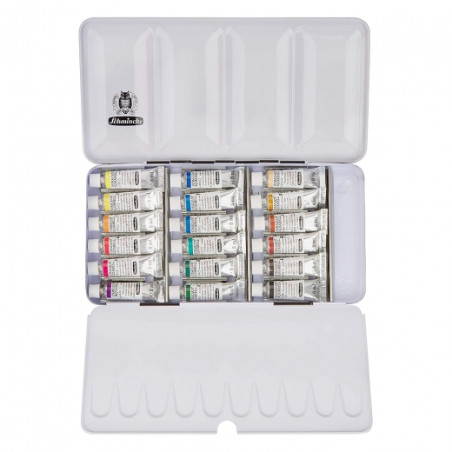 Schmincke horadam aquarell set 18x5ml metal box