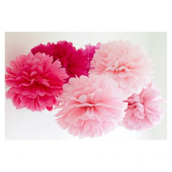 Clairefontaine tissue pompoms
