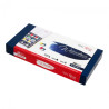 Rosa Gallery classic set of 28 watercolors in a metal cube box