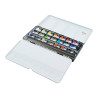 Rosa Gallery classic set of 21 watercolors in a metal cube box
