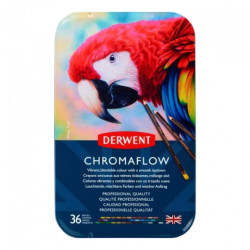 Derwent chromaflow zestaw 36 kredek- sklep plastyczny szał dla plastyk