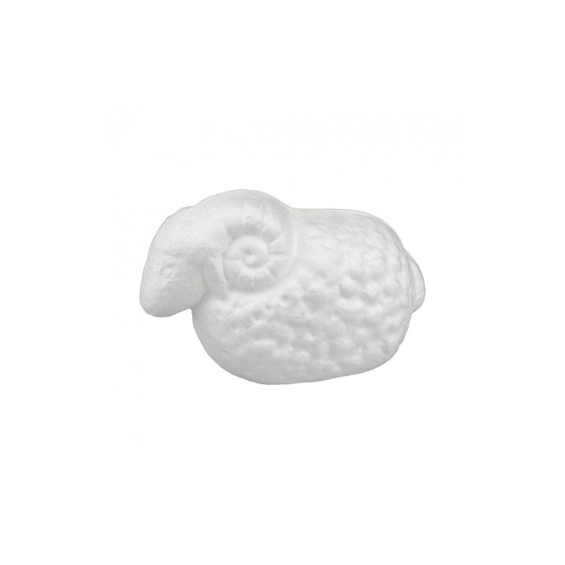 Polystyrene lamb deco 95mm