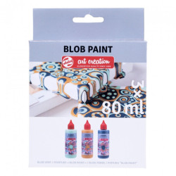 Talens art creation blob paint set mint 3x80ml
