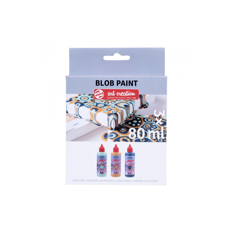 Talens art creation blob paint set mint 3x80ml