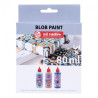 Talens art creation blob paint zestaw mint 3x80ml - sklep plastyczny -