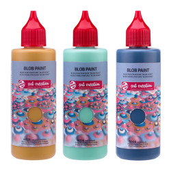 Talens art creation blob paint set mint 3x80ml