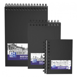 Sketchbook Oxford hardcover 100g 80-50ark spiral