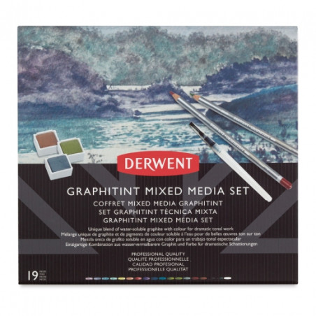 Derwent graphitint mixed media set