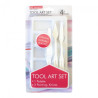 Art rangers palette and 3 painting knives set 4pcs
