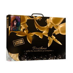 Brushme numerowanka 40x50cm 20 kol dziewczyna z gumą malowanie po nume