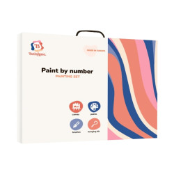 Brushme painting by numbers 40x50cm paris street