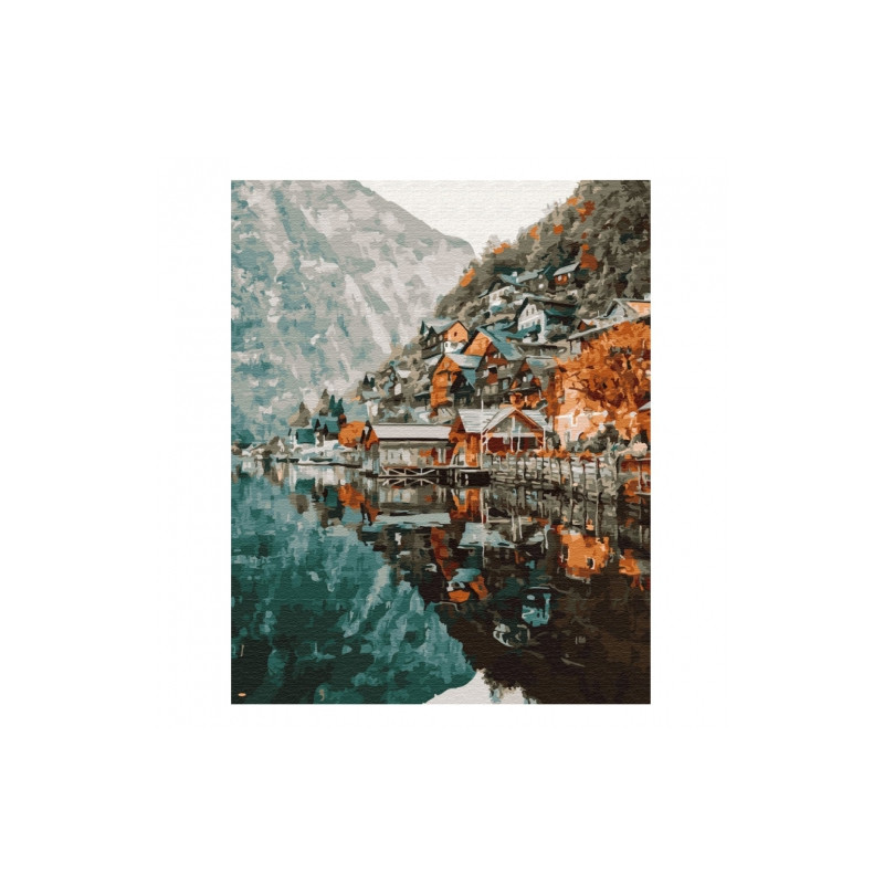 Brushme numerowanka 40x50cm 26 kol Hallstatt malowanie po numerach- sk