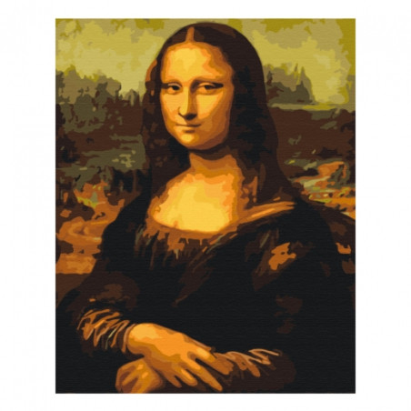 Brushme numerowanka 40x50cm 19 mona lisa malowanie po numerach sklep p