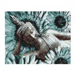 Brushme numerowanka 40x50cm 16 kol Budda, malowanie po numerach- sklep