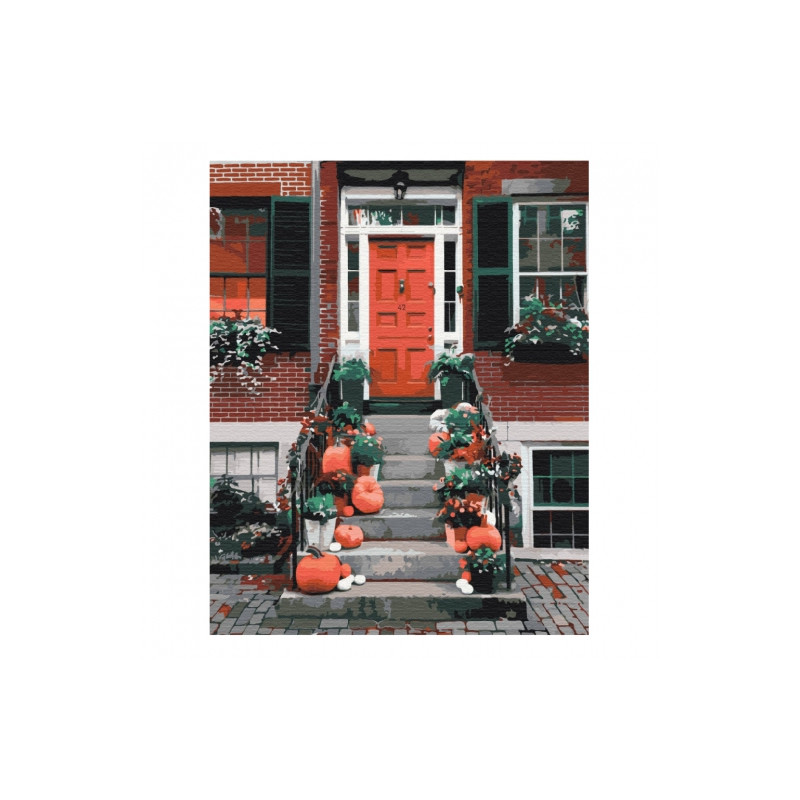 Brushme painting by numbers 40x50cm 22 col autumn on the West Side