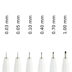 Renesans set of fineliners 6 pcs